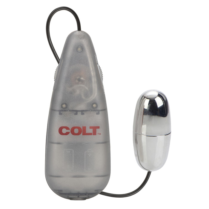 Colt Multi-Speed Power Pak Bullet Silver Egg Vibrator