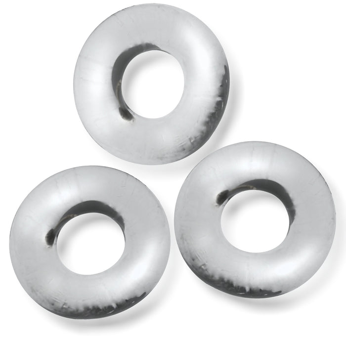 Fat Willy 3-Pack Jumbo C-Rings Clear