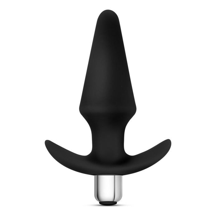 Luxe Discover Vibrating Butt Plug Black