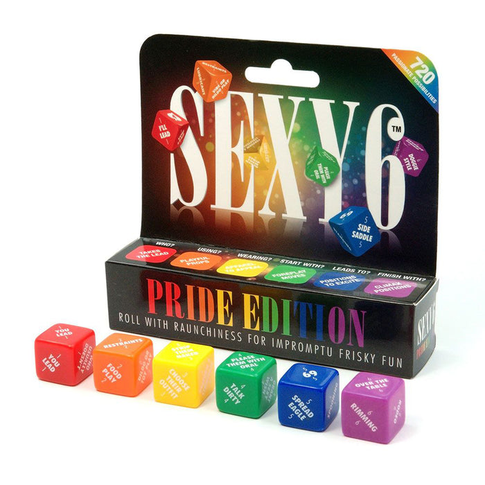 Sexy 6 Couples Dice Game Pride Edition