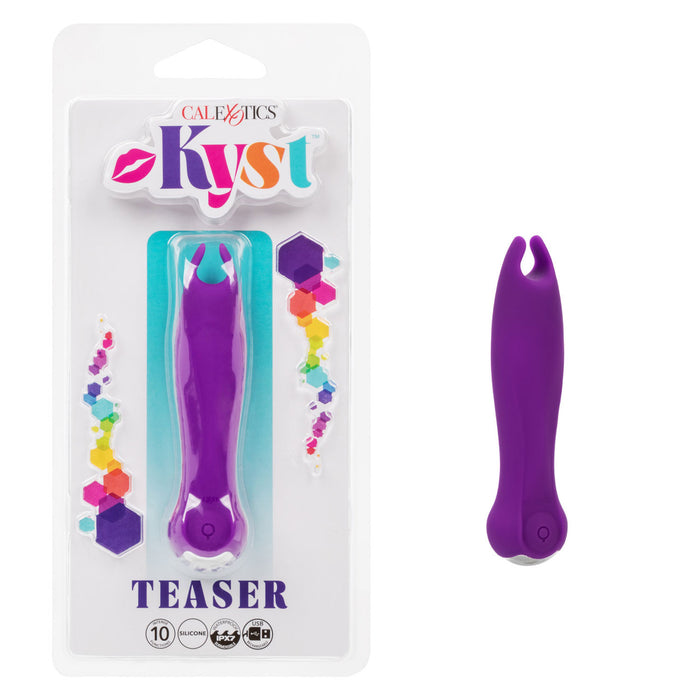 Kyst Teaser Rechargeable Silicone Vibrator Purple