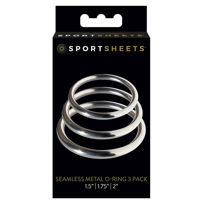 Seamless Metal O Ring 3 Pack