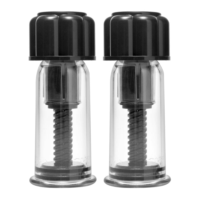 Masters Series Black Max Powerful Twist Nipple Suckers