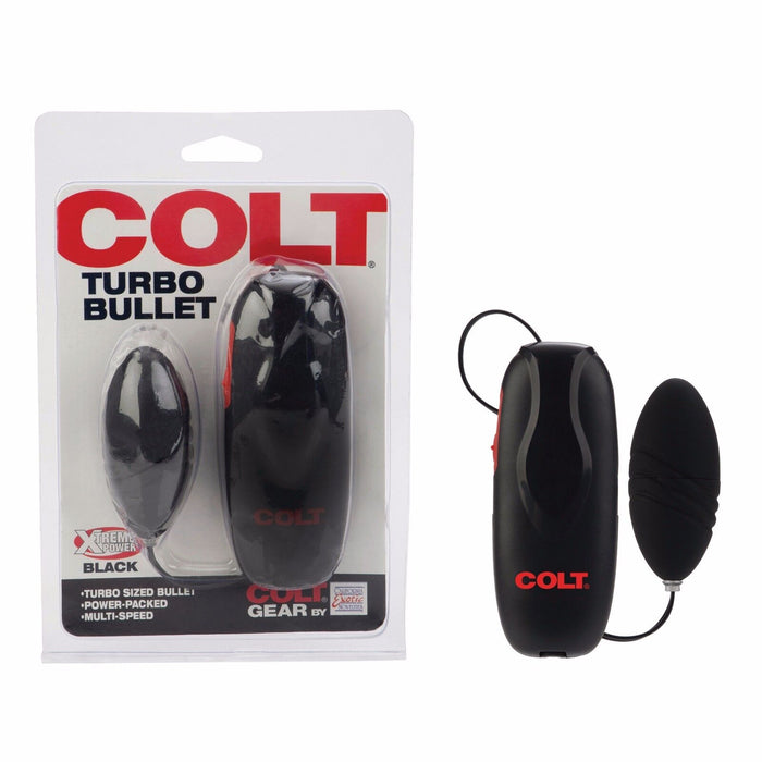 Colt Turbo Extreme Power Bullet Egg Vibrator Black