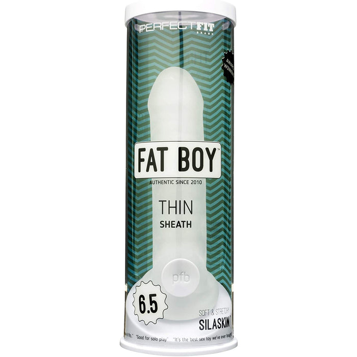 Fat Boy Thin 6.5" Clear