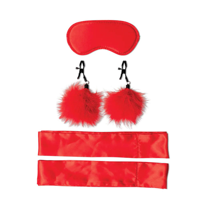 Sex and Mischief Amor Bondage Beginner Kit Red