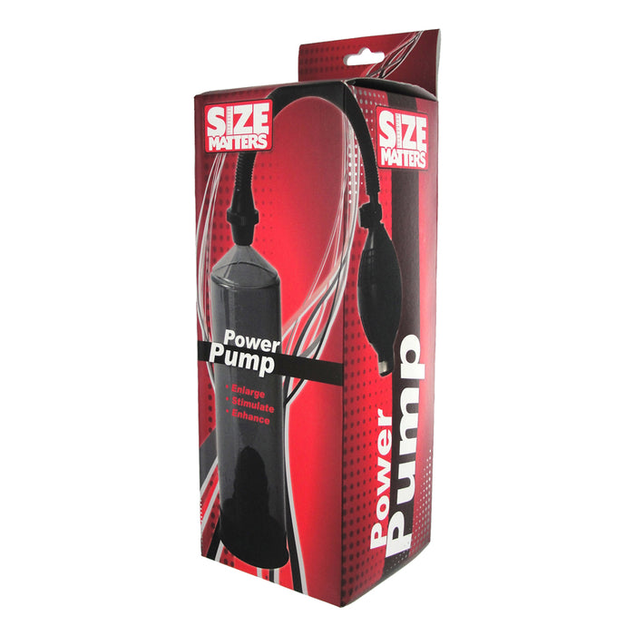 Size Matters Power Penis Pump Grey