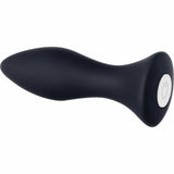 Mighty Mini Vibrating Rechargeable Silicone Butt Plug Black