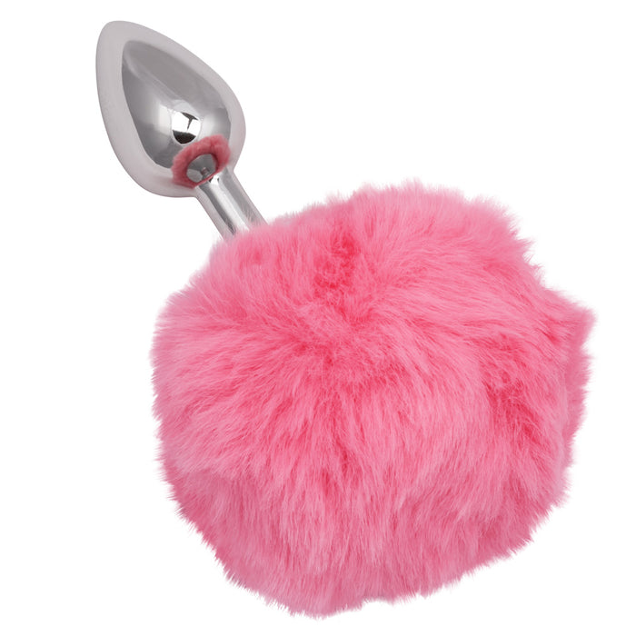 Running Wild Bunny Tail Butt Plug Pink