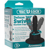 Vac-U-Lock Deluxe 360° Swivel Suction Cup Plug Base Accessory
