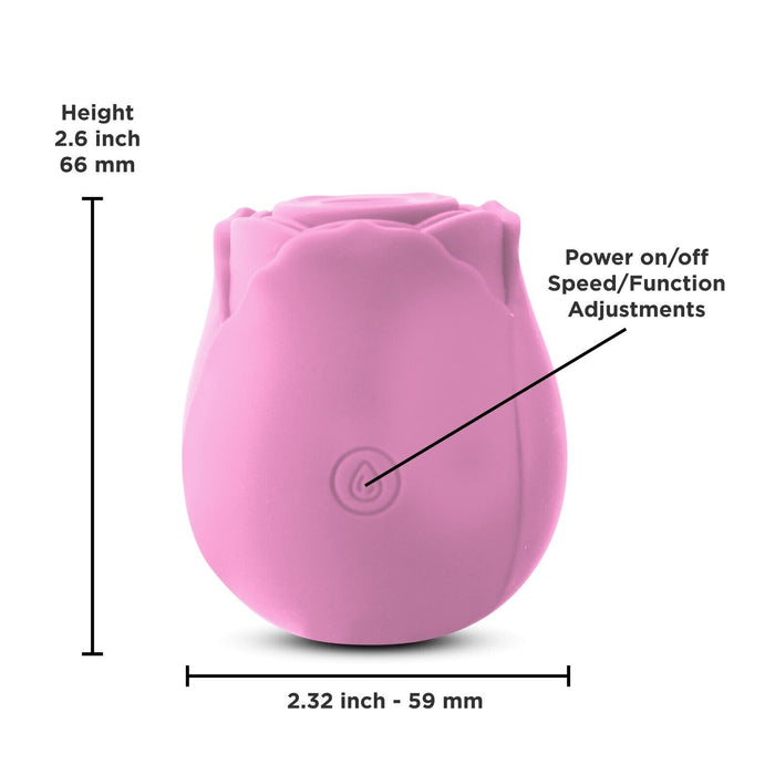 Clitoral Vibrator Inya The Rose Pink Rechargeable Suction Vibe