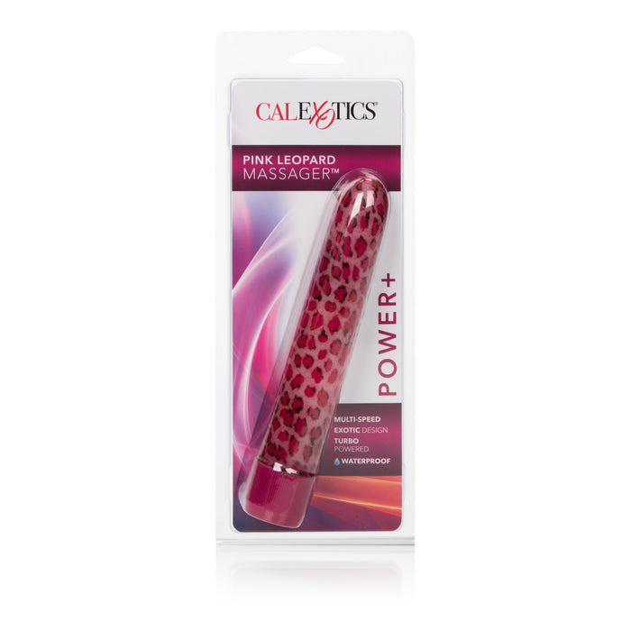 Leopard Massager Traditional Vibrator Pink