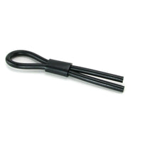 Silicone Stud Lasso Black - Male Erection Tie Prolong Cock Ring