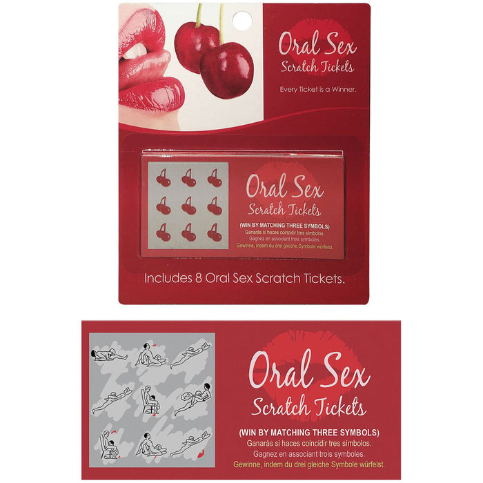 Oral Sex Scratch Tickets Couples Foreplay Fun