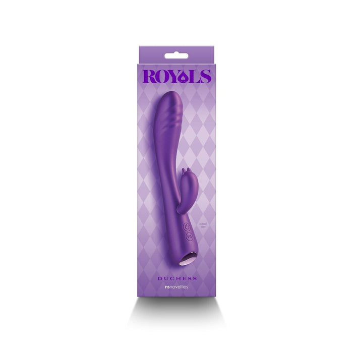 Rabbit Vibrator Royals Duchess Metallic Purple Vibe