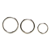 Spartacus Metal C-Ring Set Male Cock Ring Penis Enhancer