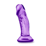B Yours Sweet n' Small 4" Dildo With Suction Cup Purple