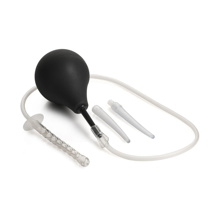 Cleanstream Silicone Enema Bulb Kit Black