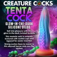 Creature Cocks Tenta-Cock Glow-In-The-Dark Silicone Fantasy Dildo