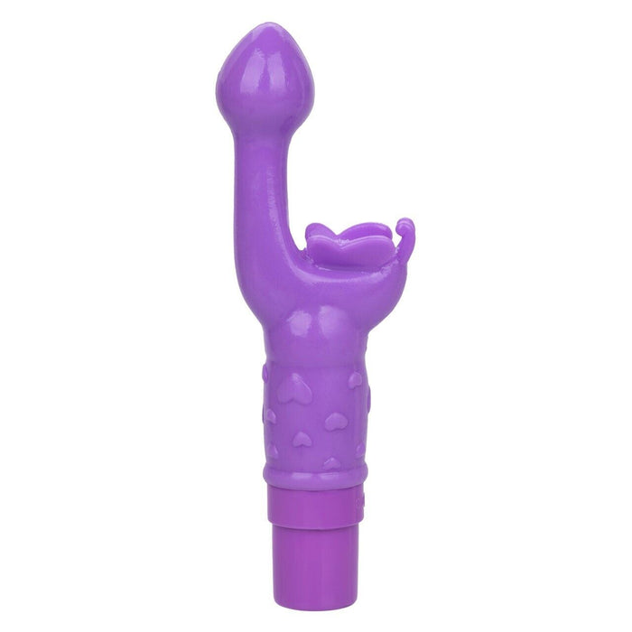 Rabbit Vibrator Rechargeable Butterfly Kiss Vibe Purple