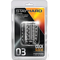 Blush Stay Hard Cock Sleeve 03 Clear Male Penis Ring