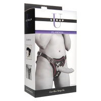 Flamingo Low Rise Strap-on Harness w/ O-Rings Black