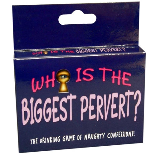 Who Is the Biggest Pervert? Card Game