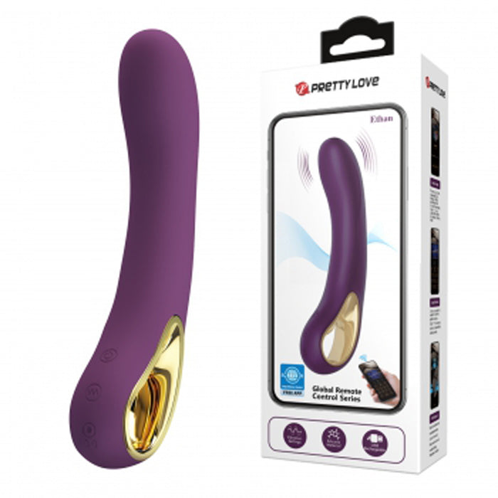 Ethan Global App Control Vibrator Purple