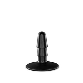 Blush Lock On Adapter w Suction Cup Black - Lock-On-Compatible Toy Accessory