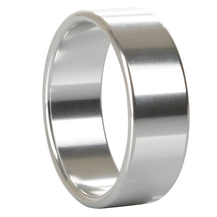 CalExotics Alloy Metallic Cock Ring Large Silver