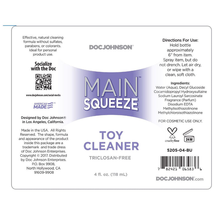 Main Squeeze Toy Cleaner 4oz