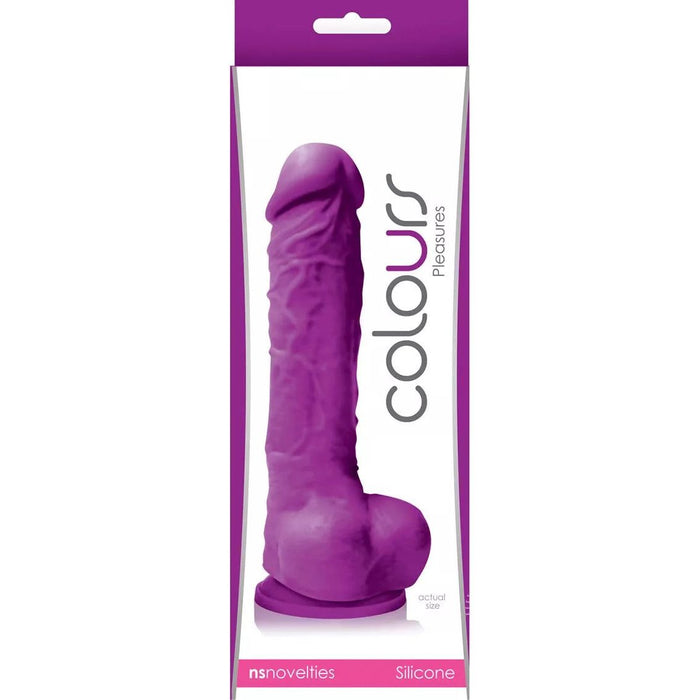 Colours Pleasures 5" Dildo Purple