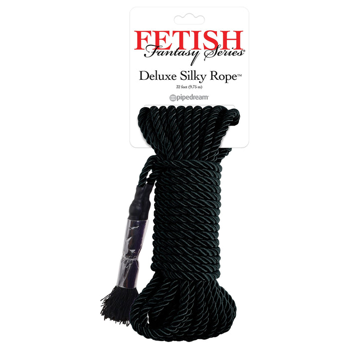 Fetish Fantasy Series Deluxe Silky Rope Black