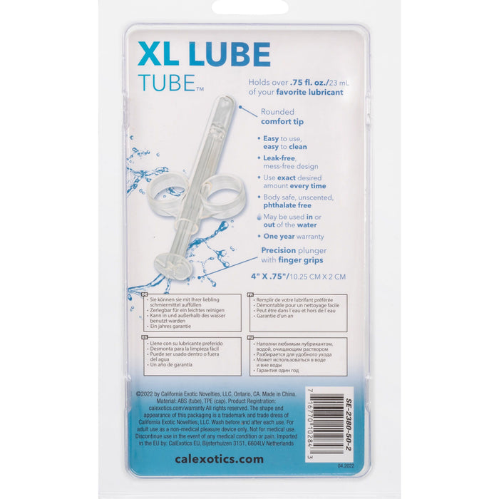 XL Lube Tube Lubricant Launcher Clear