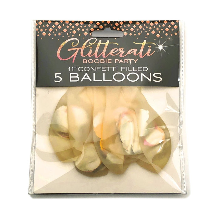 Glitterati Boobie Confetti Balloons