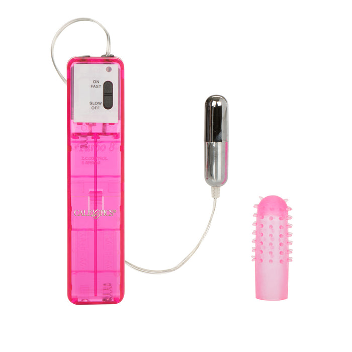 Cal Exotics Turbo 8 Accelerator Bullet Pink Clitoral Bullet Vibrator