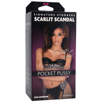 Signature Strokers Scarlit Scandal Ultraskyn Pocket Pussy