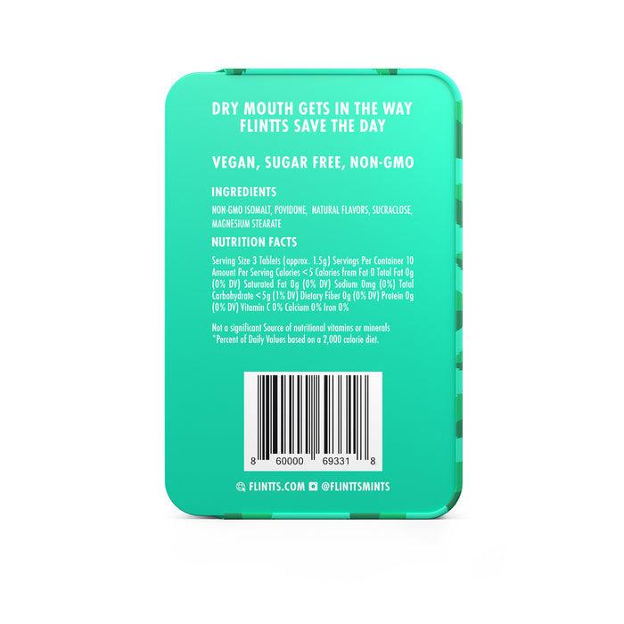 Flintts Mouth Watering Mints Mint F-Strength 200