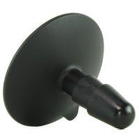 Large Vac-U-Lock Suction Cup Plug Black - Dildo Dong Attachment