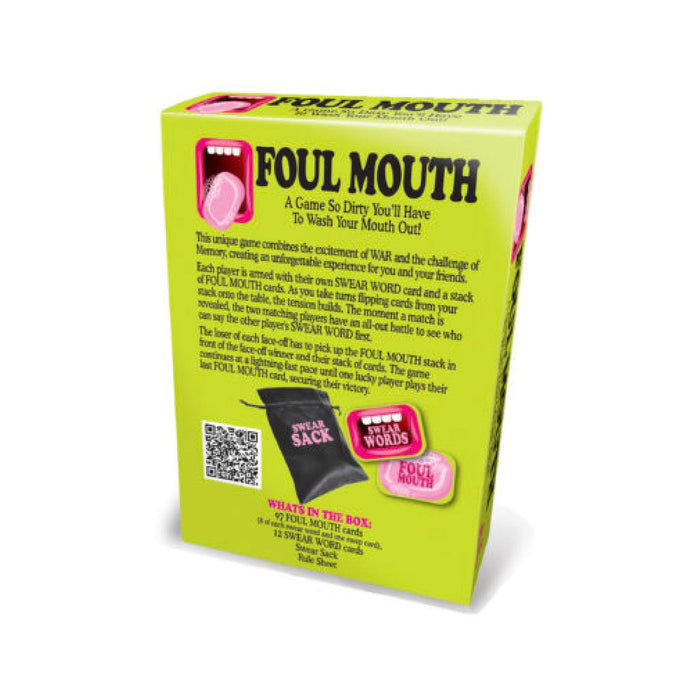 Foul Mouth Adult Party Card Game