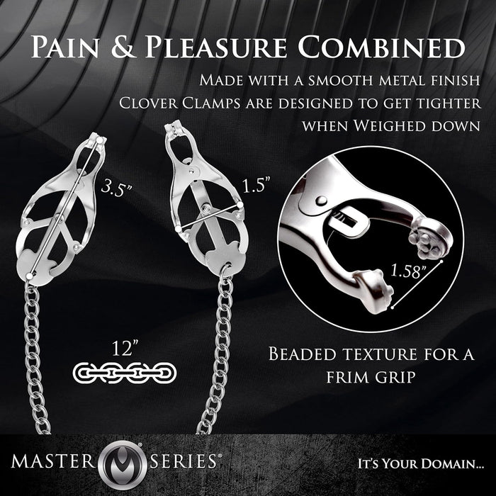 Masters Sterling Nipple Clamps Monarch