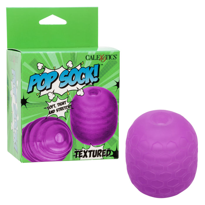 Pop Sock Textured Stroker Purple