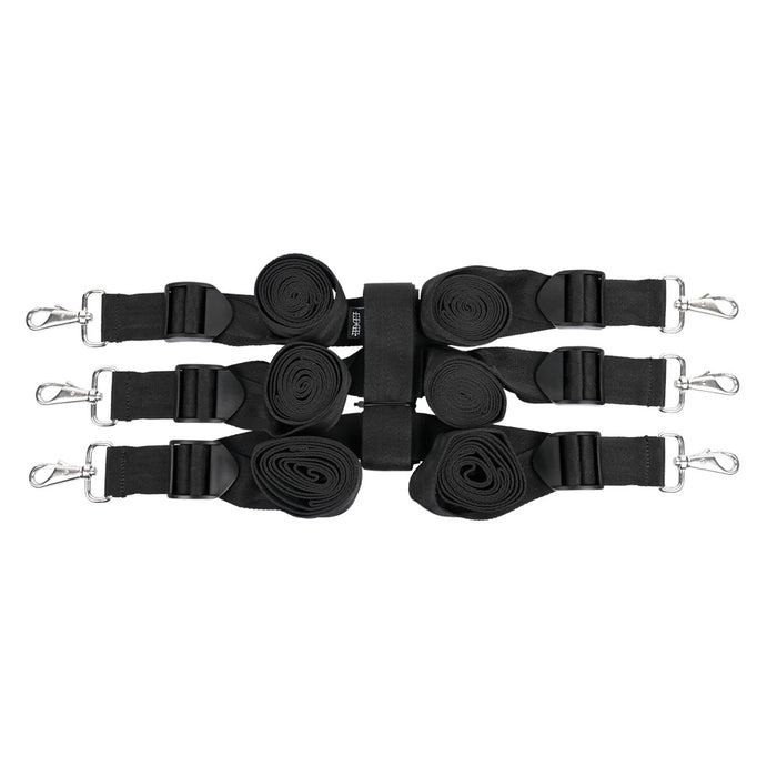 Sportsheets Edge Extreme Under the Bed Restraint System Black