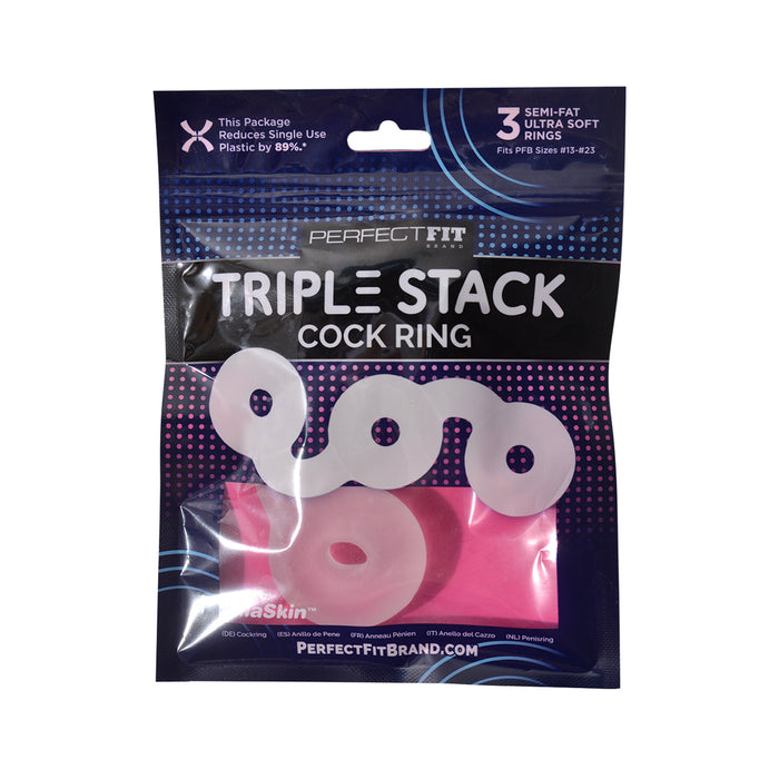 Perfect Fit Triple Stack Cock Ring