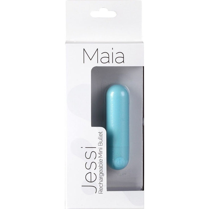 Vibrator Jessi Gold Super Charged Mini Bullet Blue