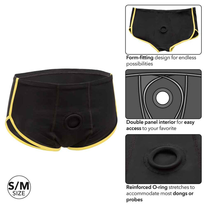 Boundless Harness Brief Black and Yellow S / M