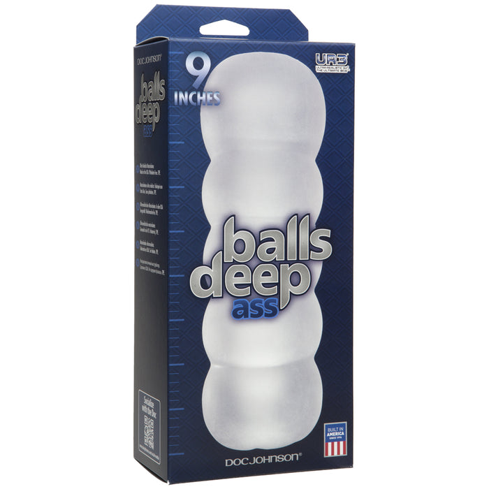 Doc Johnson Balls Deep Ultraskyn 9" Stroker Ass White