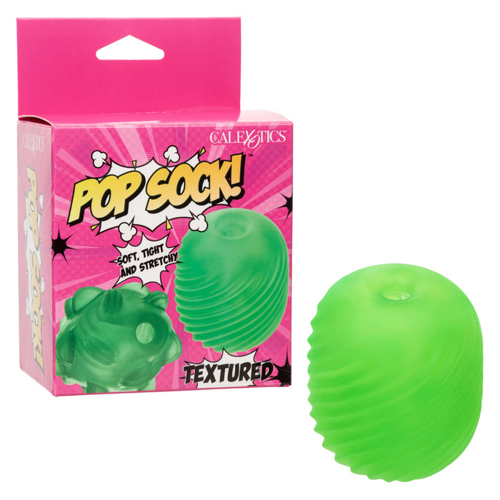 Pop Sock Textured Stroker Green