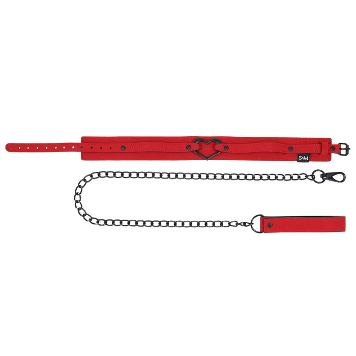 Sportsheets Amor Collar and Leash Red