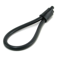 Silicone Stud Lasso Black - Male Erection Tie Prolong Cock Ring